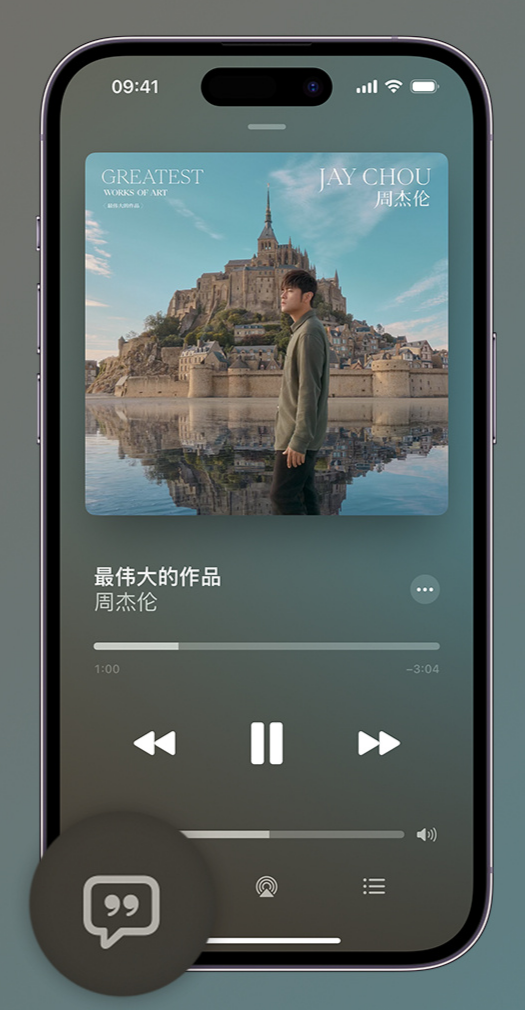 凌海iphone维修分享如何在iPhone上使用Apple Music全新唱歌功能 