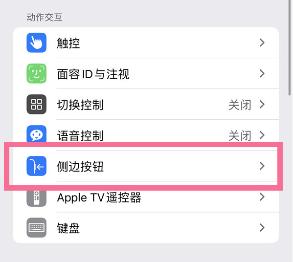 凌海苹果14维修店分享iPhone14 Plus侧键双击下载功能关闭方法 