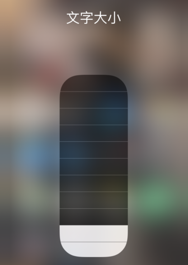 凌海苹果手机维修分享小技巧：在 iPhone 控制中心快速调节字体大小 