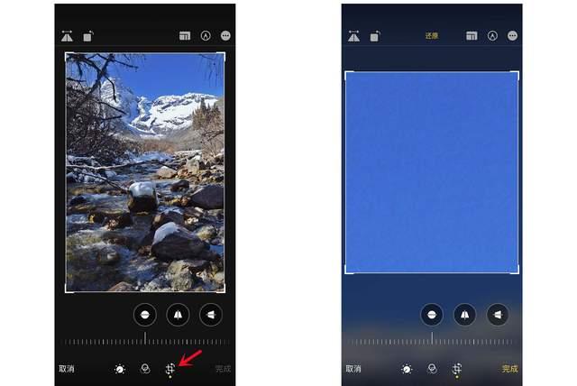 凌海苹果手机维修分享iPhone手机如何使用裁剪功能隐藏照片 