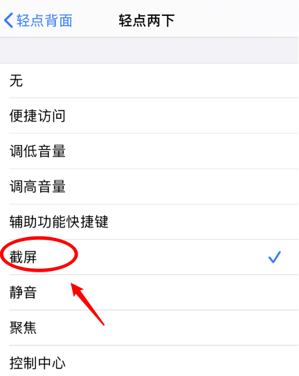 凌海苹果手机维修分享iPhone12如何启用双击截屏 